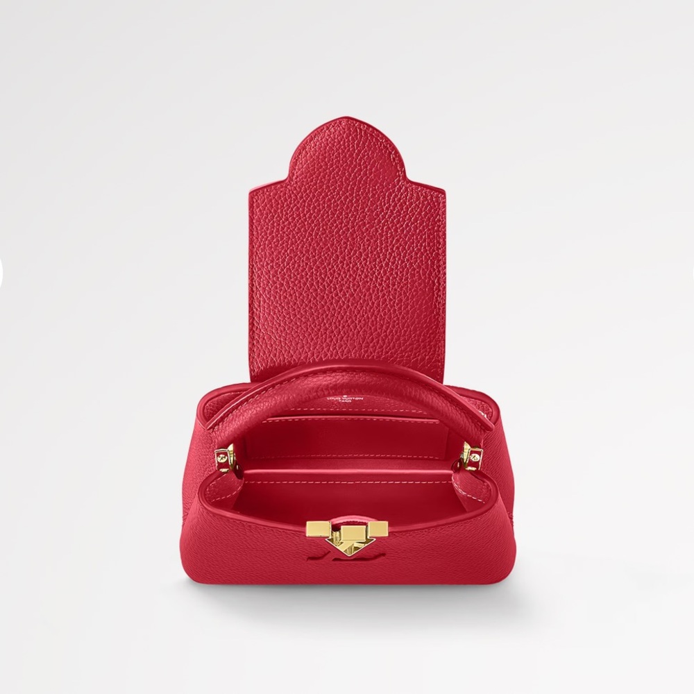 Louis Vuitton Mini Capucines Scarlet Red - Picture 3 of 16